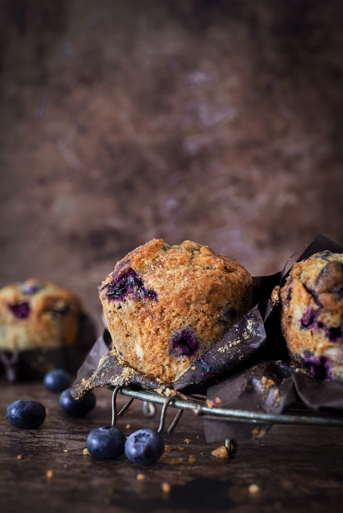 MUFFIN DE ARÁNDANOS