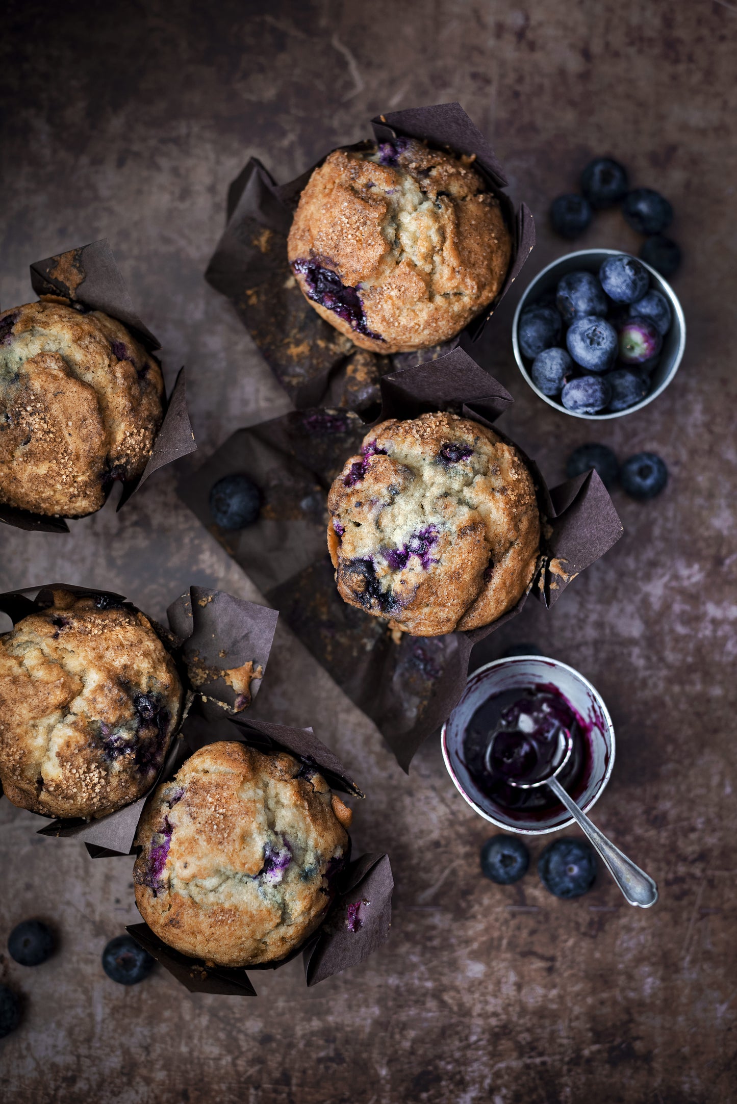 MUFFIN DE ARÁNDANOS